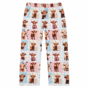 Lounge Pants Highland Cow - L