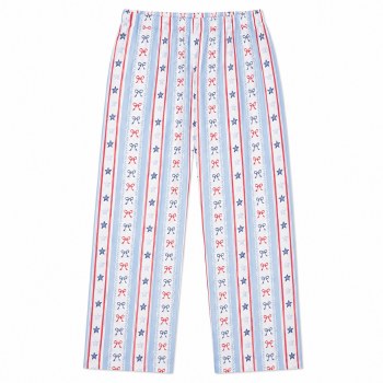 Lounge Pants USA Bows & Stars - L
