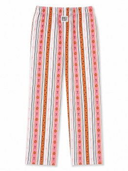 Lounge Pants Halloween Bows & Stripes - L