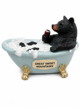 Black Bear in Bathtub GSM