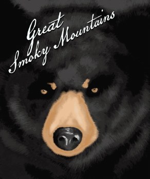 Blanket - Black Bear Face
