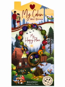 Handmade Clay Bracelet - My Cabin