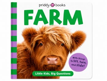 Little Kids Big Questions: Farm Board Book