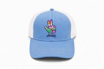 Trucker Cap - Jeep Mountain Wave - Blue