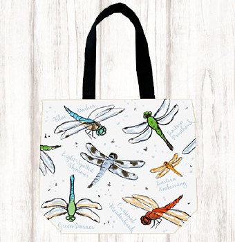 Dragonfly Canvas Tote