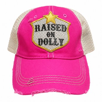 Cap Raised on Dolly - Peach Pink