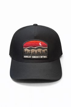 Trucker Cap - Black Red Vista - GSM