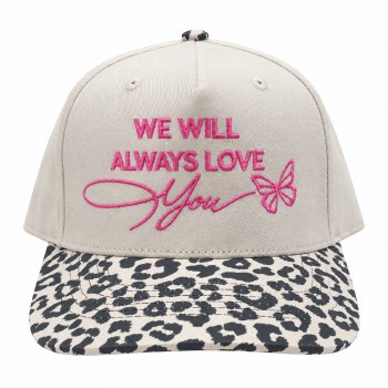 Cap We Will Always Love You - Natural/ Leopard