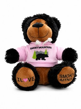 GSM Hoodie Bear - Pink