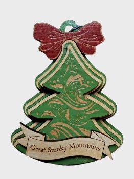 Tim Weberding Ornament- Rounded Tree GSM