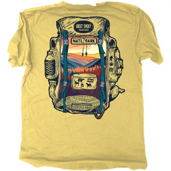 Back Packin Smoky Mnts- Butter- M