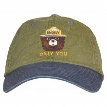 Smokey the Bear ONLY YOU Twill Hat Smokey the Bear ONLY YOU Twill Hat