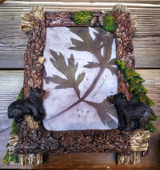 Bears with Pine Tree Frame