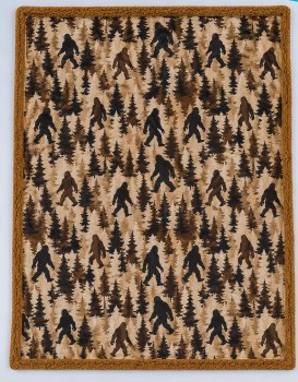 Blanket - Camo Squatch - Brown