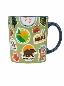 GSM Take A Hike Sticker Mug