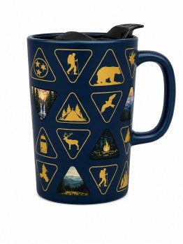 GSM Triangle Logos Mug with Lid