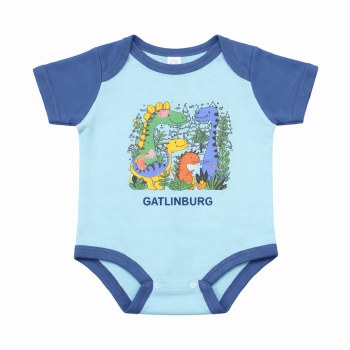 Additional picture of Onesie Safari Dinosaurs - Chill - 6M