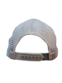 Additional picture of Trucker Badge Bear- Blue/Gray