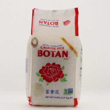 Calrose Botan Rice