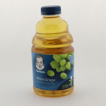 Gerber white best sale grape juice