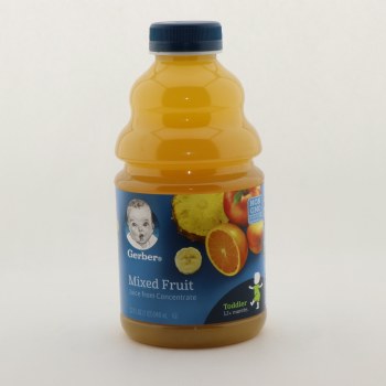 gerber mixed fruit juice
