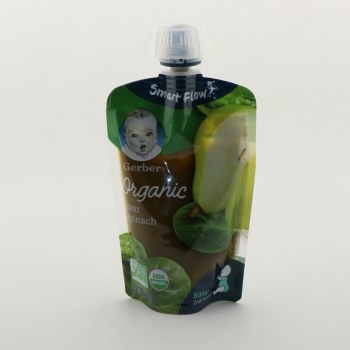 Gerber Pear Spinach Org