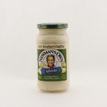 Newman's own all Natural alfredo pasta sauce (020662004635)