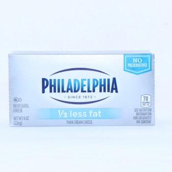Kraft Philadelphia 1/3 Less Fa