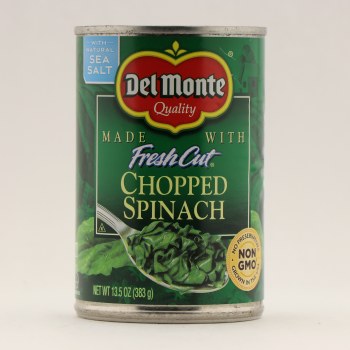 Del Monte Chopped Spinach