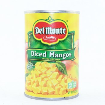 Del Monte Diced Mangos