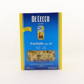 De Cecco Farfalle Pasta