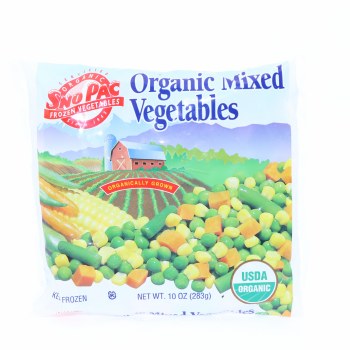 Sno Pac Org Mixed Veggies