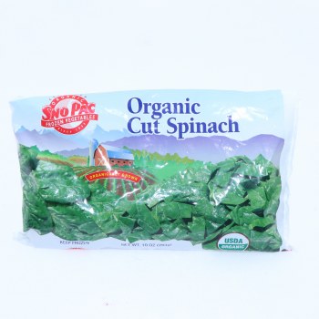 Sno Pac Org Cut Spinach