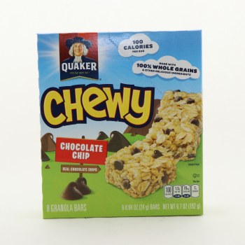 Quaker Chewy Bars Choc Chip
