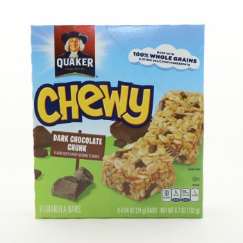 Quaker Chewy Bars Drk Choc