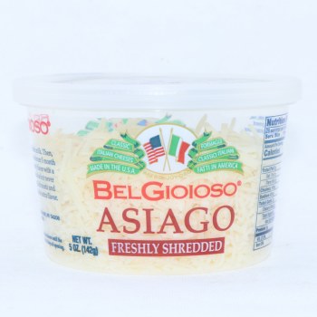 BelGioioso Shredded Cheese, Asiago