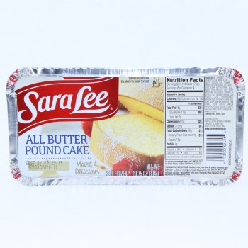 Sara Lee Pound Cake