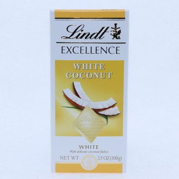 Lindt Excellence White Chocolate Coconut Bar