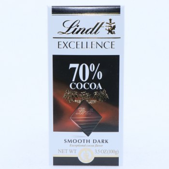 Lindt 70% Dark Cocoa Chocolate