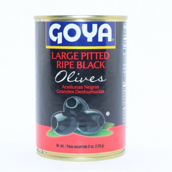 Goya Large Ripe Black Olives