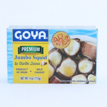 Goya Jumbo Squid Garlic Sauce