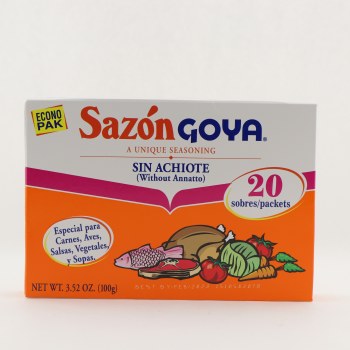 Goya Sazon Sin Achiote