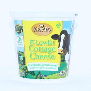 Kemps 1% Cttge Chz 22 Oz
