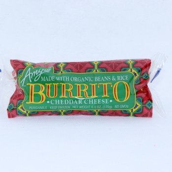 Amys Beans Rice Cheese Burrito