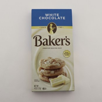 Bakers White Chocolate