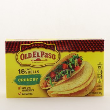 Old El Paso Taco Shells Harvestime Foods