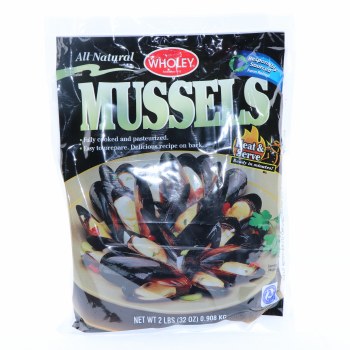 Wholey Mussels