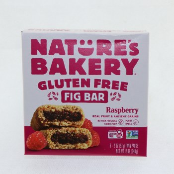 Natures B Fig Bars Raspberry