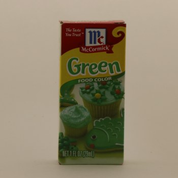 Mccormick Green Food Color