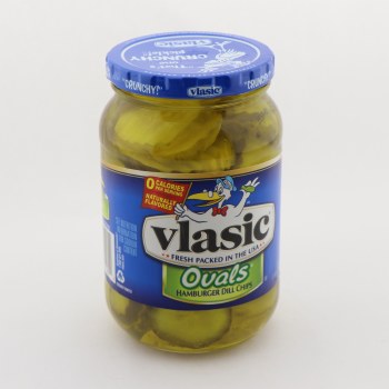 Vlasic Hamburger Oval Pickle
